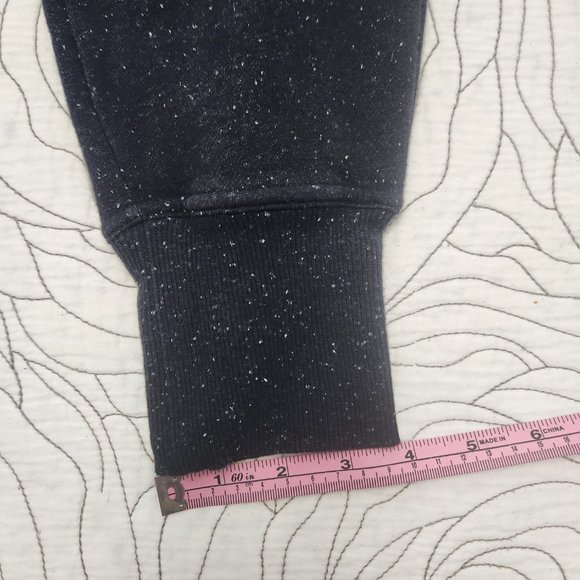 [XS] Black/White Speckled Under Armour Sweatpants - Picture 16 of 16